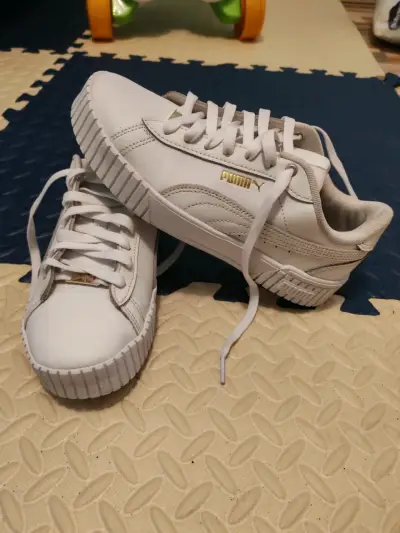 Zapatillas Puma Cali Dream Mujer Blancas - miniatura 3