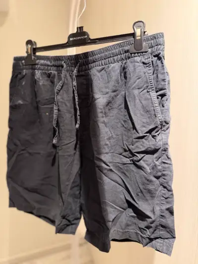 Shorts de hombre H&M azul oscuro - miniatura 1