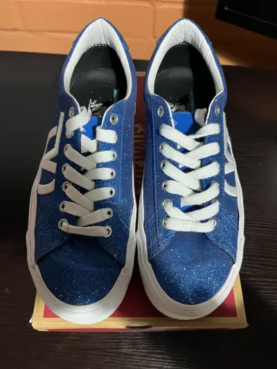 Zapatillas Vans Sid Ni Glitter Azul Talla 40 - miniatura 2