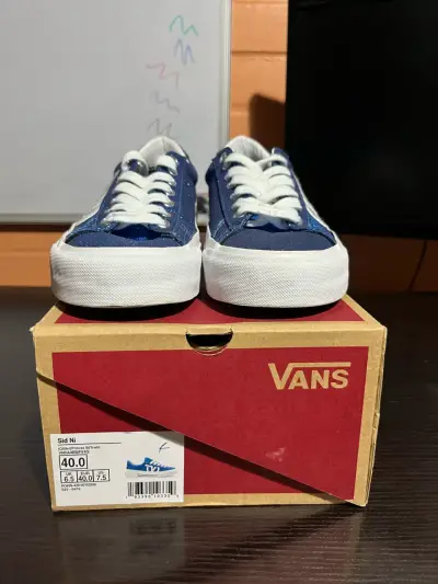 Zapatillas Vans Sid Ni Glitter Azul Talla 40 - miniatura 3