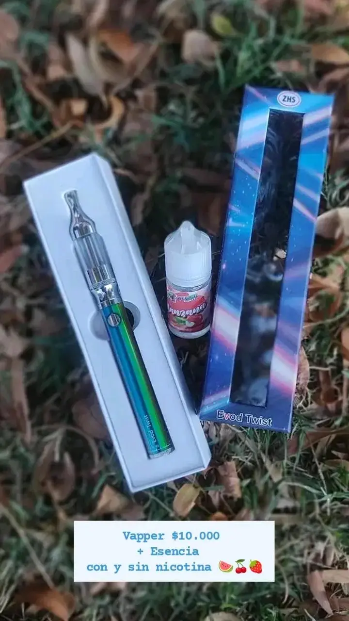 Vaporizador Evod Twist con esencia de frutas - 1