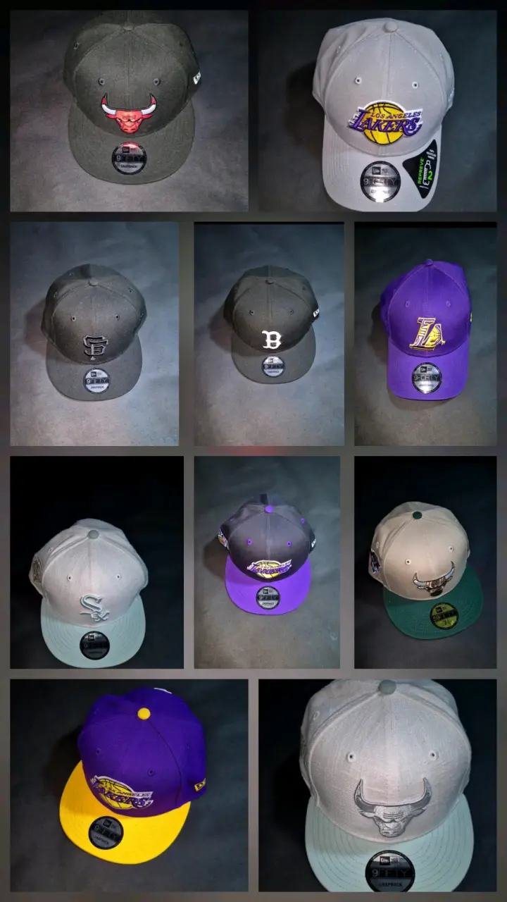 Gorras deportivas New Era con logos de equipos