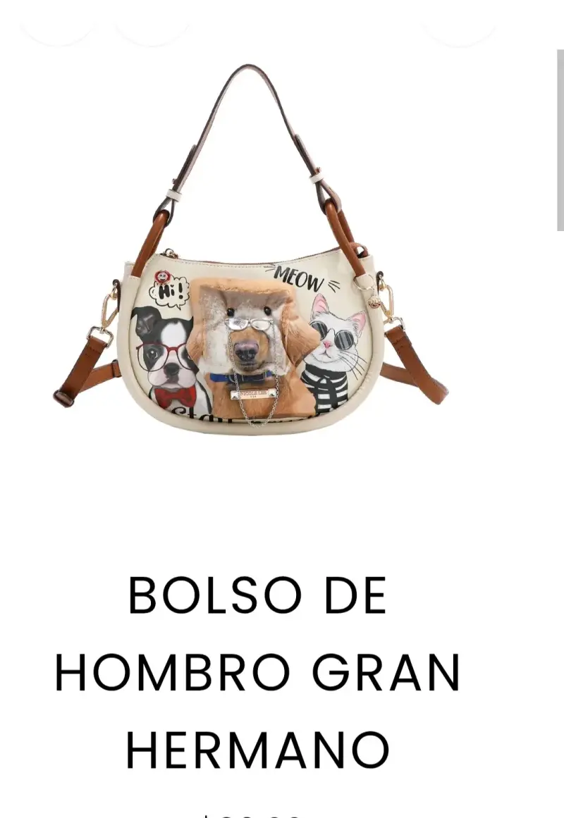 Bolso de hombro Nicole Lee Big Brothers - 1