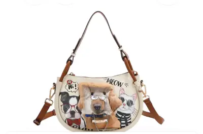 Bolso de hombro Nicole Lee Big Brothers - miniatura 2