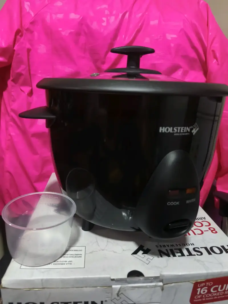 Arrocera Holstein 16 Tazas Negra - 1