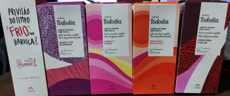 Set de jabones Natura Tododia variados
