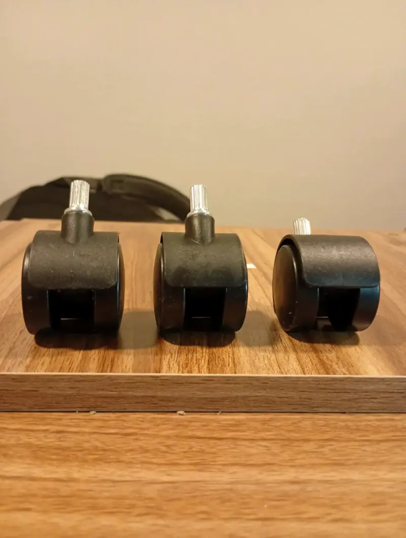 Ruedas de repuesto para silla de oficina - 1