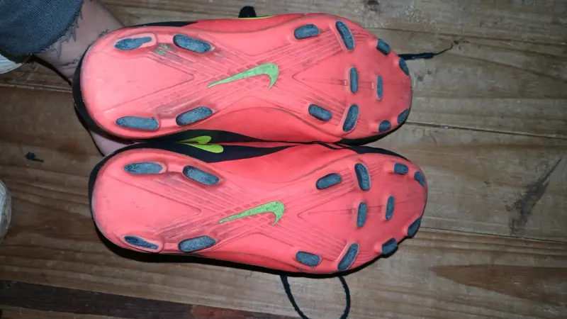 Zapatillas de fútbol Nike T90 rojas 23.5 cm - 3