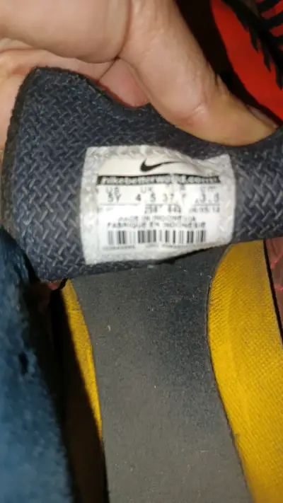 Zapatillas de fútbol Nike T90 rojas 23.5 cm - miniatura 4