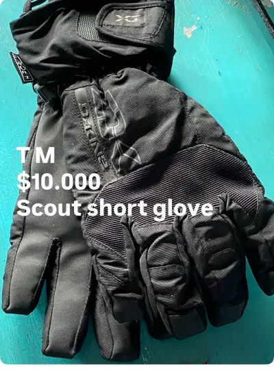 Guantes de esquí Dakine Scout negros - miniatura 1