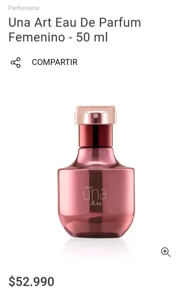 Perfume Natura Una Art Eau De Parfum 50 ml - miniatura 2