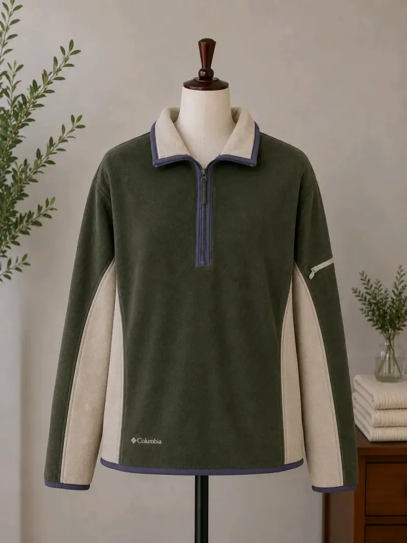 Polar Columbia verde y beige para hombre