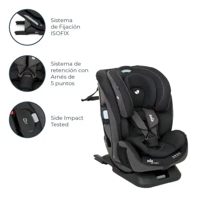 Silla de auto Joie Every Stage FX negra - miniatura 3