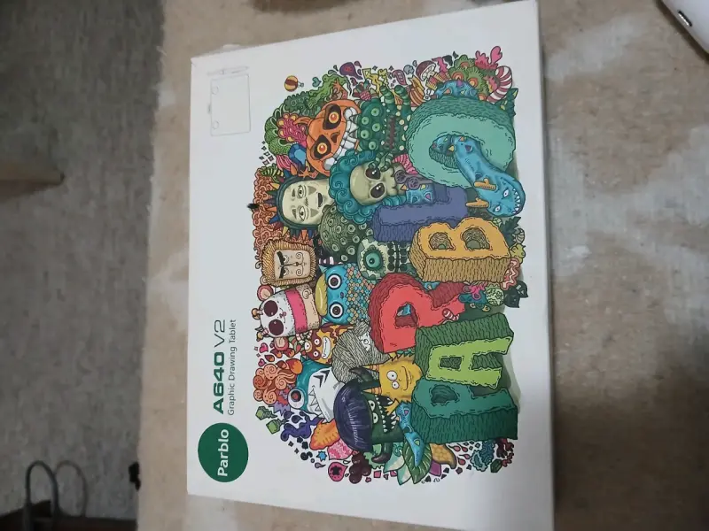 Tableta gráfica Parblo A640 V2 con lápiz - 1