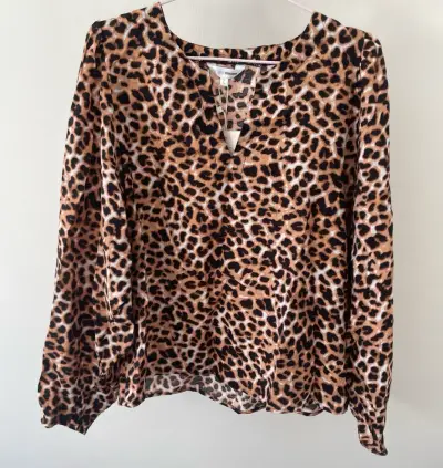 Blusa animal print - miniatura 1