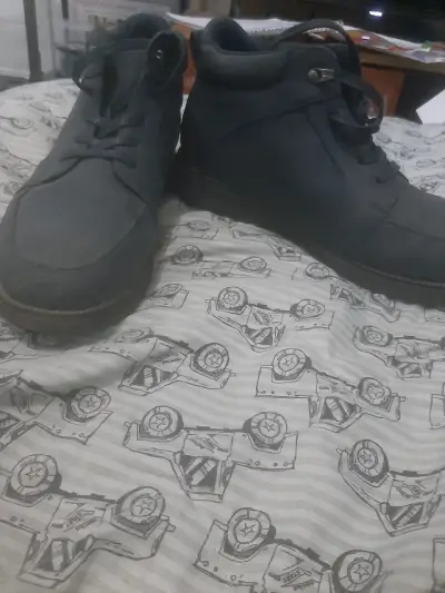 Botines de cuero marrón para hombre - miniatura 1