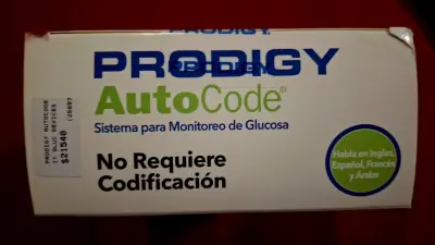 Glucómetro Prodigy AutoCode con Resultados Audibles - miniatura 2