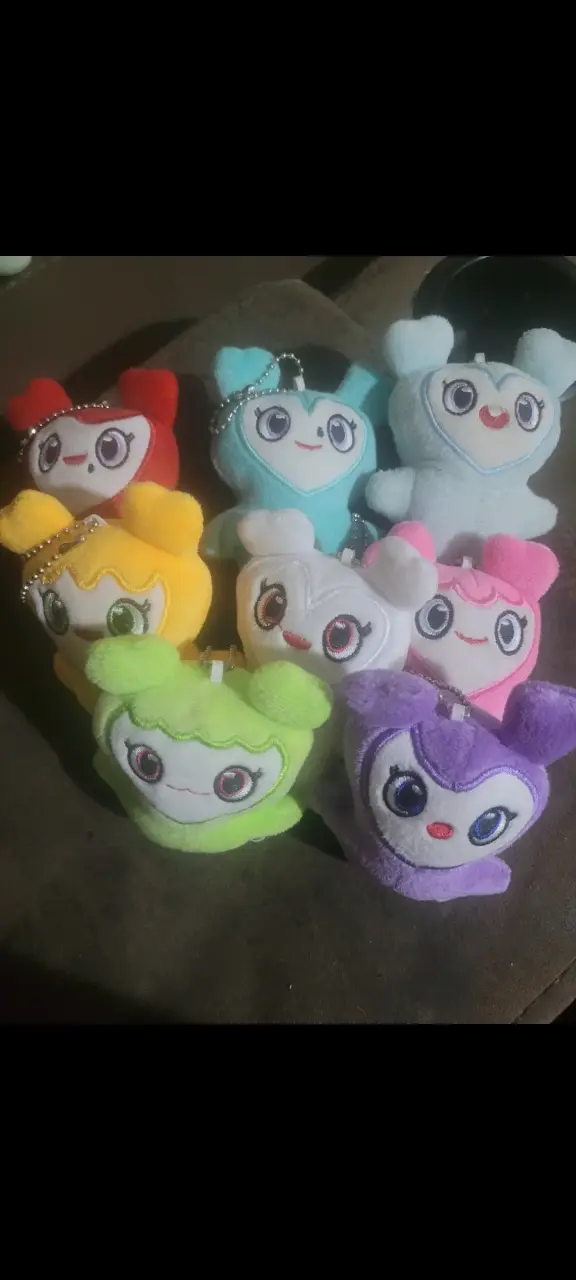 Set Lovely Twice peluche coloridos