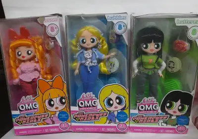 Muñecas LOL OMG Powerpuff Girls Set de 3 - miniatura 1