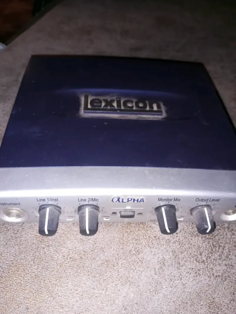 Interfaz de audio Lexicon Alpha USB - 2