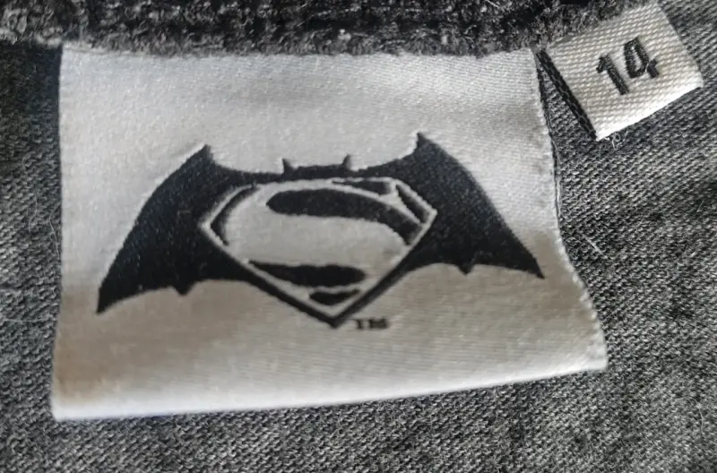 Pijama infantil Batman Superman gris - 3