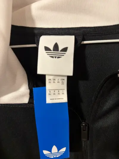 Chaqueta deportiva Adidas negra - miniatura 2
