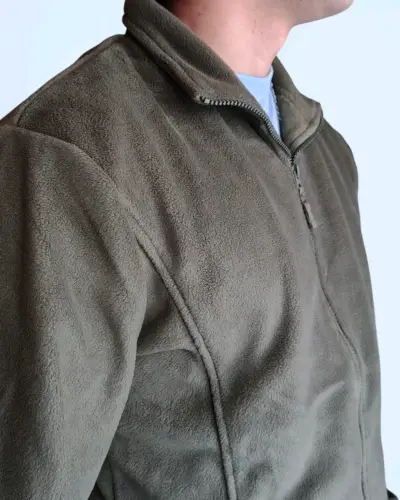 Chaqueta polar verde pino para hombre - miniatura 1