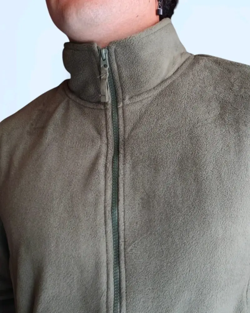 Chaqueta polar verde pino para hombre - 6