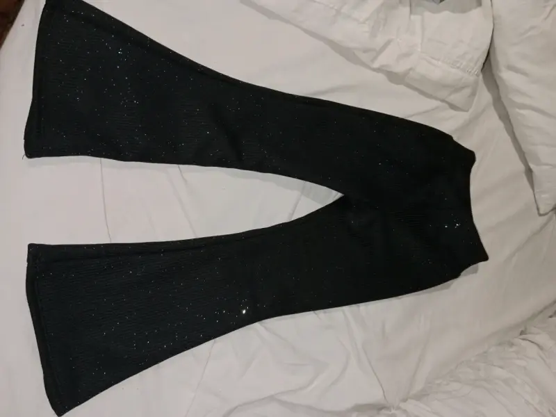 Calzas de brillo con chiporro flare para mujer - 3