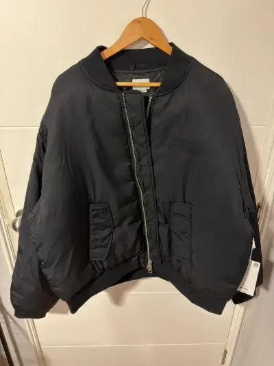 Chaqueta bomber negra Obey XXL - miniatura 1