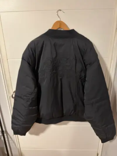 Chaqueta bomber negra Obey XXL - miniatura 3