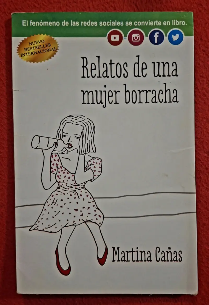 Libro 'Relatos de una mujer borracha' de Martina Cañas - 1