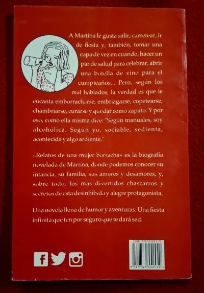 Libro 'Relatos de una mujer borracha' de Martina Cañas - miniatura 2