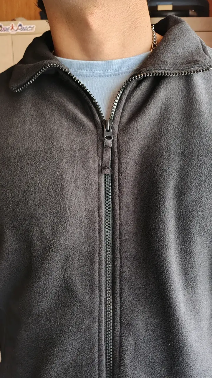 Chaqueta polar negra para hombre HASTA xxxl - 3