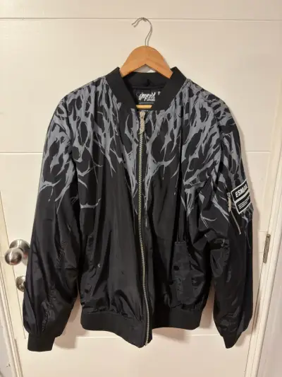 Chaqueta bomber negra StayCold apparel - miniatura 1
