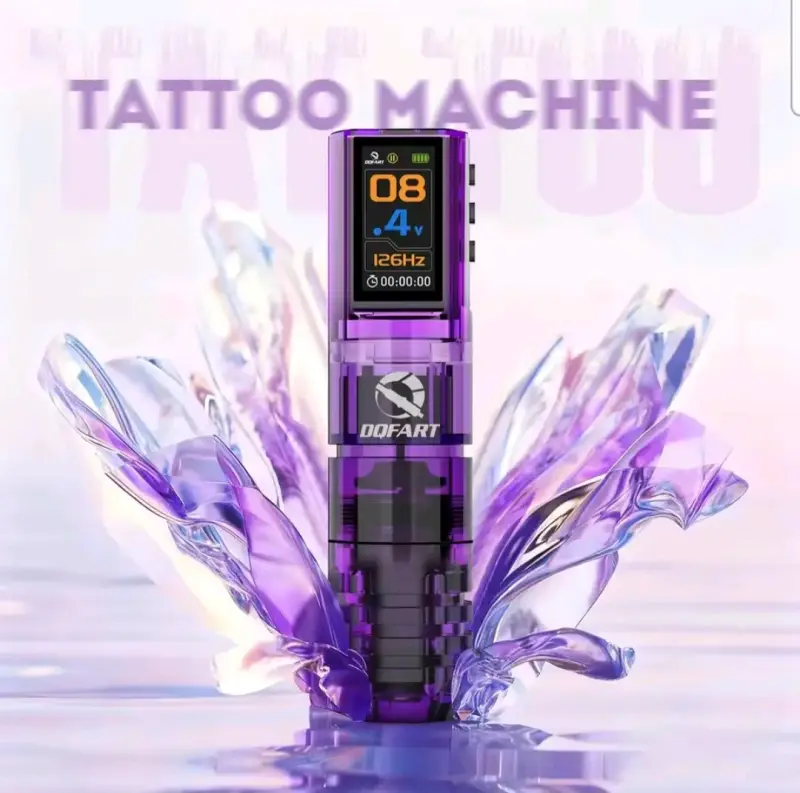 Máquina de Tatuajes DQFART Digital Morada - 1