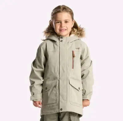 Parka infantil  con capucha - miniatura 1