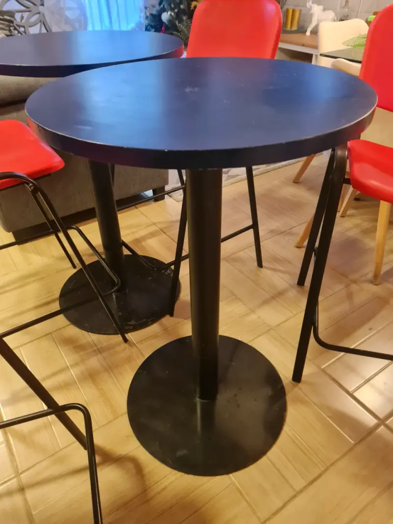 Juego de mesas y sillas modernas para comedor - 4