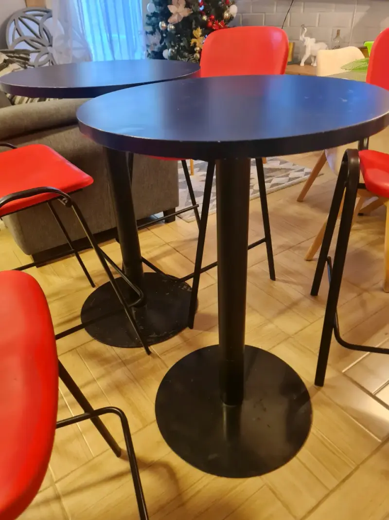 Juego de mesas y sillas modernas para comedor - 6