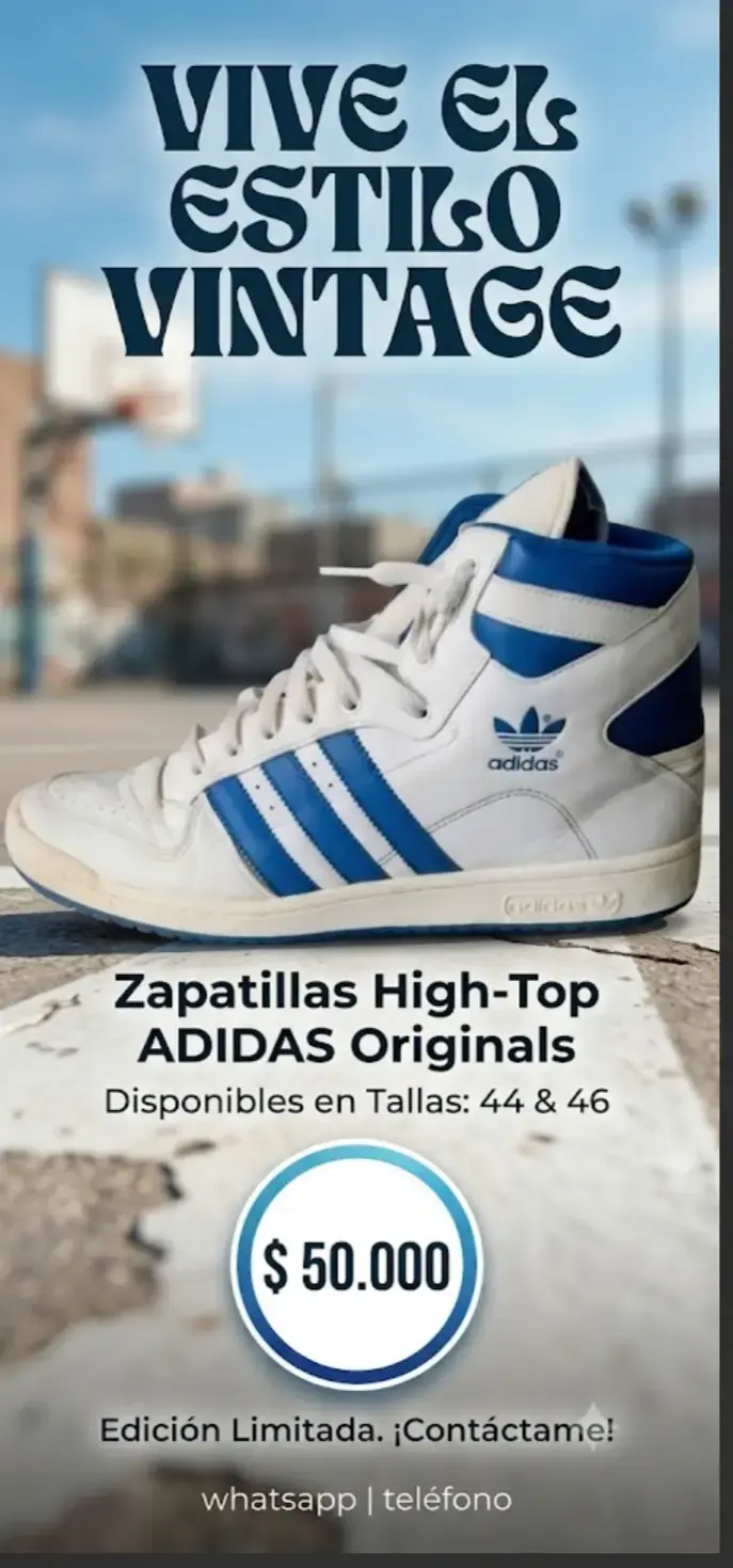 Zapatillas High-Top Adidas Originals Vintage
