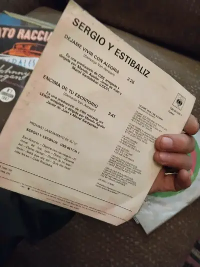Vinilo  Sergio y Estibaliz - Déjame Vivir Con Aleg - miniatura 2