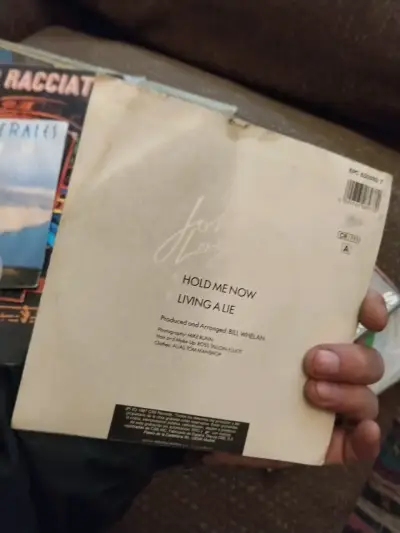 Vinilo Johnny Logan 'Hold Me Now' Eurovision 1987 - miniatura 2