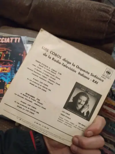 Vinilo Luis Cobos Tempo D'Italia - miniatura 2