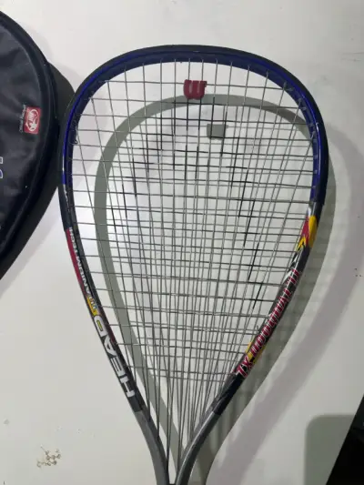 Raqueta de squash Head Ti. Typhoon XL con funda - miniatura 2