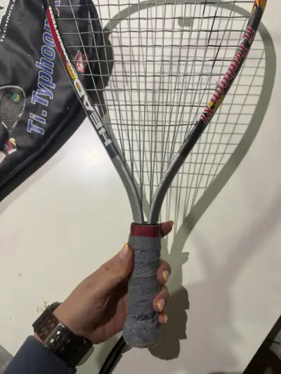 Raqueta de squash Head Ti. Typhoon XL con funda - miniatura 3