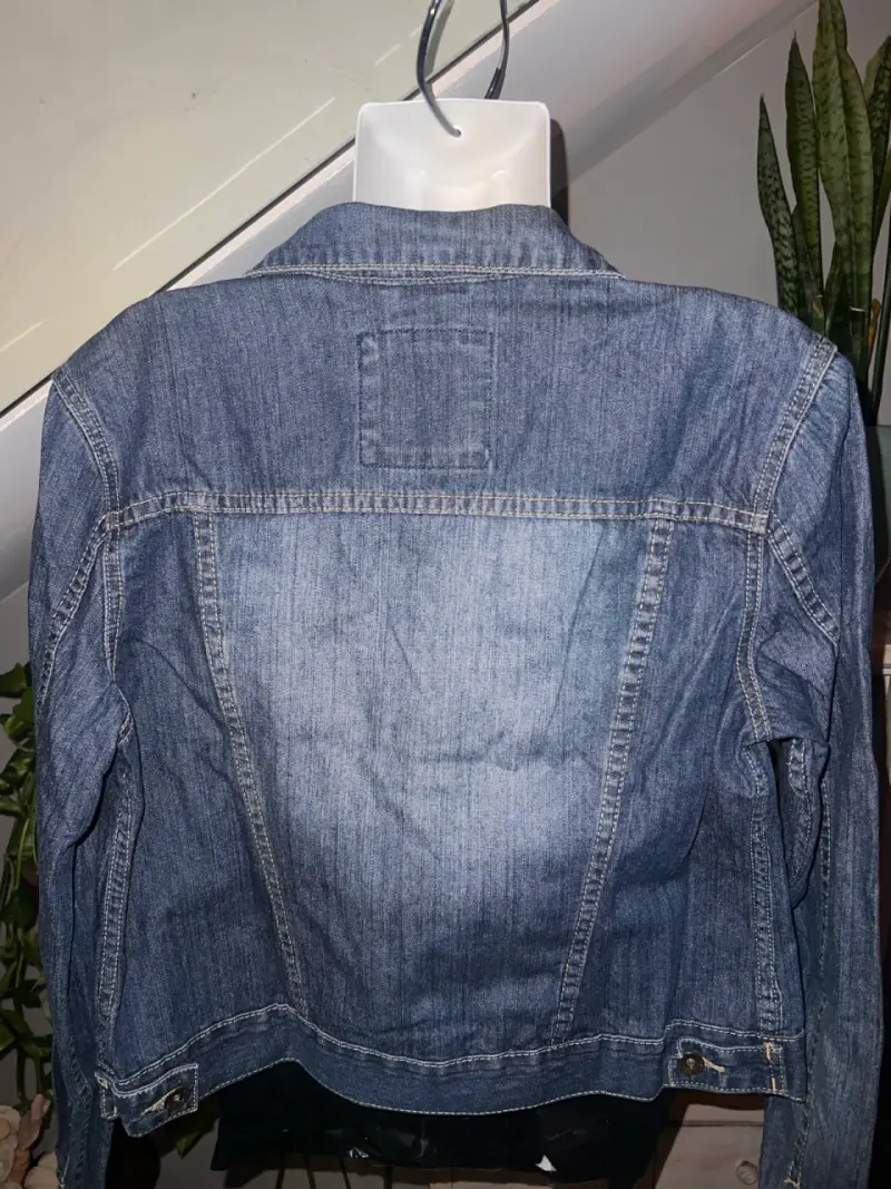 Chaqueta de mezclilla azul - 2