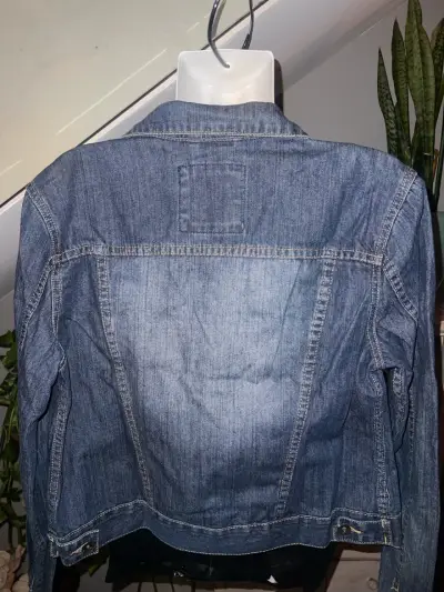 Chaqueta de mezclilla azul - miniatura 2