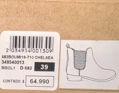 Botines negros de cuero con tachas - miniatura 5