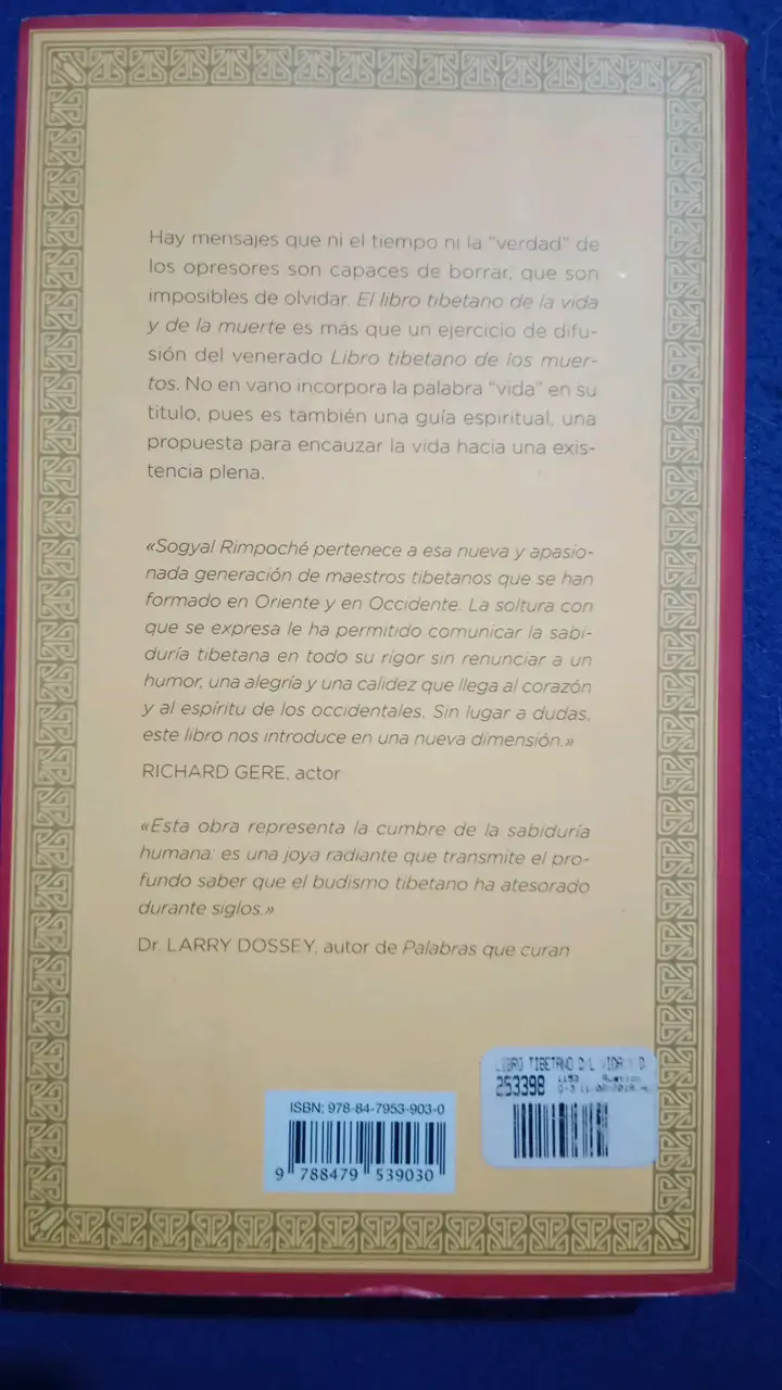 El Libro Tibetano de la Vida y de la Muerte - Sogyal Rimpoche - 2