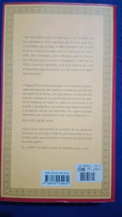 El Libro Tibetano de la Vida y de la Muerte - Sogyal Rimpoche - miniatura 2